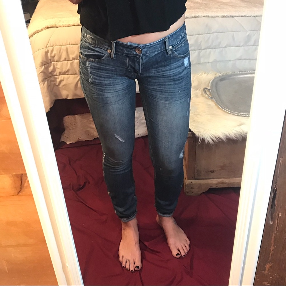 Express Low Rise Jeggings - Picture 6 of 8